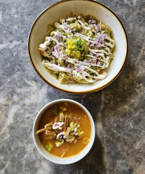 chilaquiles con sopa